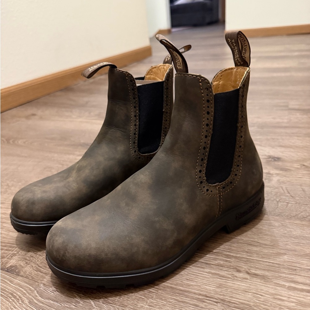 Blundstone Rustic Brown Chelsea Boots